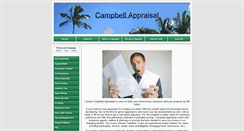Desktop Screenshot of campbellappraisal.com